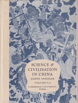 Stock ID #160186 Science and Civilisation in China. Volume V: Chemistry and Chemical...