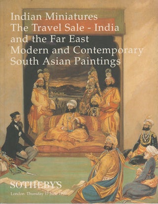 Stock ID #161300 Indian Miniatures. The Travel sale - India and the Far East; modern and...