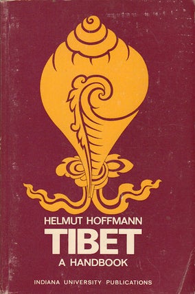 Stock ID #161311 Tibet. A Handbook. HELMUT HOFFMAN