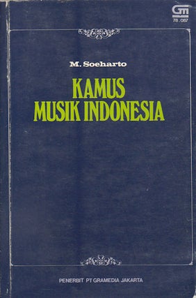 Stock ID #161809 Kamus Musik Indonesia. M SOEHARTO