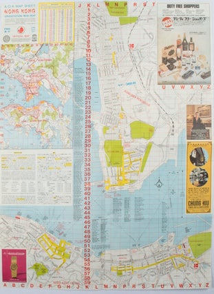 Stock ID #161880 A-O-A Map Sheet: Orientation Mini-maps. WALTER K. HOFFMAN, CARTOGRAPHER