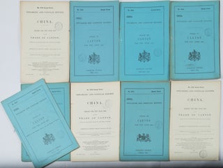 Stock ID #161988 Collection of Trade of Canton Reports. CONSUL-GENERAL SCOTT