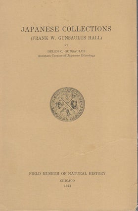 Stock ID #162249 Japanese Collections. (Frank W. Gunsaulus Hall). HELEN C. GUNSAULUS