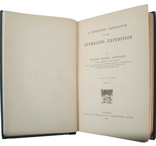 A Personal Narrative of the Euphrates Expedition.