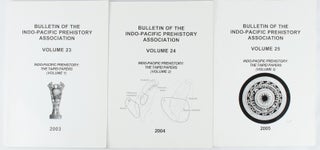 Stock ID #163563 Bulletin of the Indo-Pacific Prehistory Association. Volume 23 - 25....