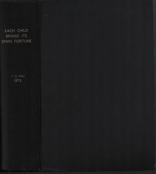 Stock ID #163738 Each Child Brings Its Own Fortune. An Inquiry into the Value of Children in a...