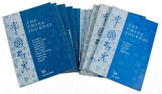 Stock ID #163774 The China Journal. Issues no. 50-59 (2003: July - 2008: January)...