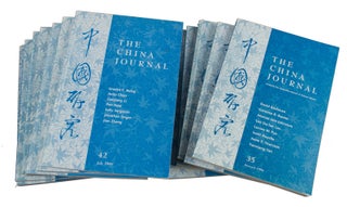 Stock ID #163776 The China Journal. Issues no. 35 - 49 (1996: January - 2003: January)...