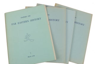 Stock ID #163798 Papers on Far Eastern History. Issue no.1-4 (1970: March - 1971: September)....