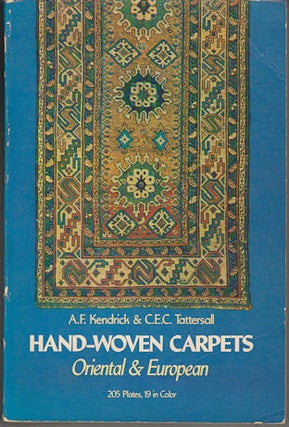 Stock ID #163887 Hand-Woven Carpets. Oriental & European. A. F. KENDRICK, C E. C. TATTERSALL