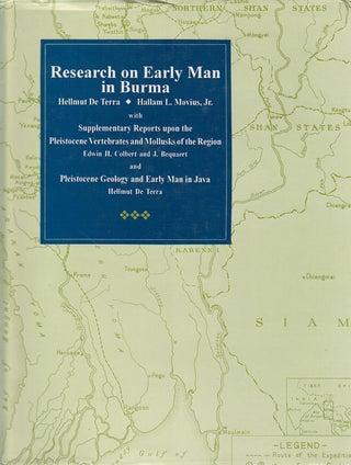 Stock ID #164565 Research on Early Man in Burma. HELLMUT AND HALLAM L. MOVIUS DE TERRA, JR