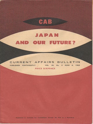 Stock ID #164913 Japan and Our Future? J. L J. WILSON