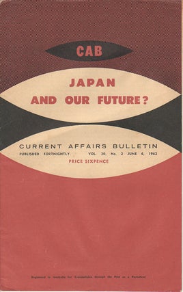 Stock ID #164913 Japan and Our Future? J. L. J. WILSON