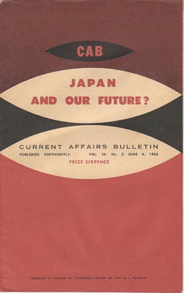 Stock ID #164913 Japan and Our Future? J. L J. WILSON