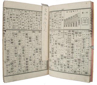十八史略譯語大全: 首書圖彙. 上.中. [Jūhasshiryaku yakugo taizen : Shusho zui. 1. 2]. [Japanese Translation of Summary of the Eighteen Histories with Added Notes and Illustrations. Volumes 1 and 2].
