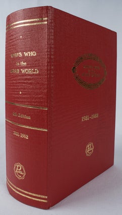 Stock ID #165211 Who's Who in the Arab World. 1981-1982. Sixth Edition. GABRIEL M. BUSTROS