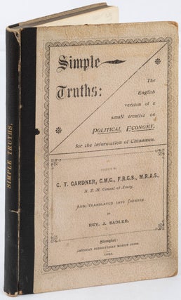 Stock ID #165743 Simple Truths: The English Version of A Small Treatise on Political Economy for...