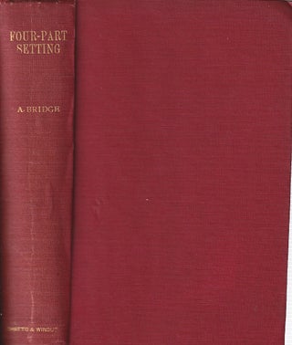Stock ID #168489 Four-Part Setting: A Novel. ANN BRIDGE