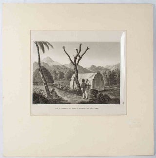 Stock ID #170092 Vue du Tombeau du Raja de Taybeno, sur l'ile Timor. JACQUES ETIENNE VICTOR ARAGO