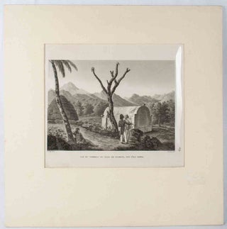 Stock ID #170092 Vue du Tombeau du Raja de Taybeno, sur l'ile Timor. JACQUES ETIENNE VICTOR...
