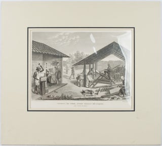 Stock ID #170095 Coupang: Ile Timor. Divers Travaux Mecanique. (Various Occupations at Work)....