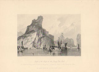 Stock ID #170245 Temple of the Bonzes in the Quang Yen Rock. THOMAS ALLOM