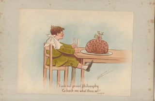 Stock ID #170324 Hand Painted Watercolour Caricature by Martin Anderson - 'Cynicus' 'I ask...