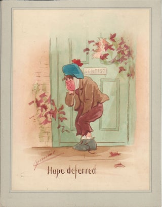 Stock ID #170343 Hand Painted Watercolour Caricature by Martin Anderson - 'Cynicus' 'Hope...