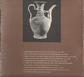 Stock ID #170475 Manila Trade Pottery Seminar. Introductory Notes. 8 Volumes out of 9. ADDIS J....