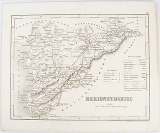 Stock ID #170754 Map of Merionethshire. DRAWN, JOSHUA ARCHER