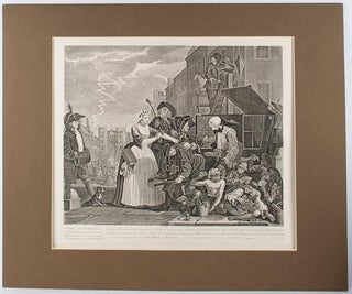 Stock ID #170756 An Engraving from 'A Rake's Progress'. ‘Invented Painted & Engrav'd by Wm....