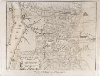 Stock ID #170773 Plan of the Battle of Eckeren. ISAAC BASIRE, ENGRAVER