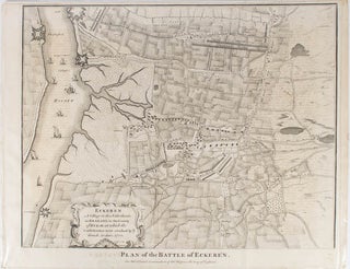 Stock ID #170773 Plan of the Battle of Eckeren. ISAAC BASIRE, ENGRAVER