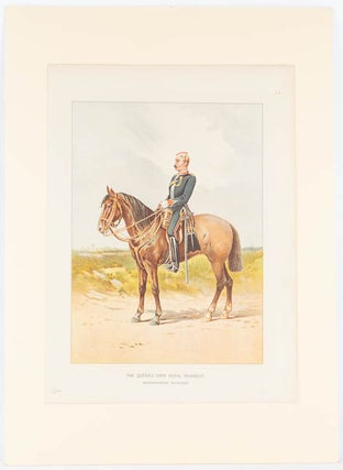 Stock ID #170776 Original Colour Lithograph: The Queen's Own Royal Regiment - Staffordshire...