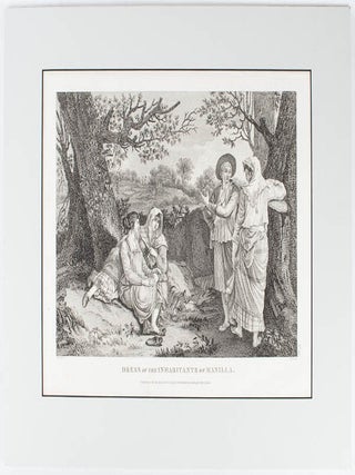 Stock ID #170802 An Original Antique Copper Engraving: Dress of the Inhabitants of Manilla, from...