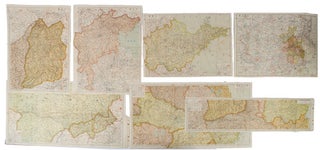 Stock ID #171714 支那全図. [Shina zenzu]. [Maps of China]. SEVEN WWII MAPS OF CHINA -...