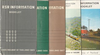 Stock ID #171821 State Railway of Thailand Information Booklets. 1965-1969. THAI RAILWAYS