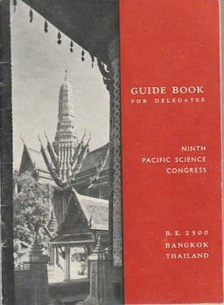 Stock ID #171830 Ninth Pacific Science Congress, Guide Book for Delegates. November 18 - December...
