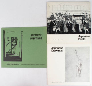 Stock ID #171928 Japanese Drawings. Japanese Paintings. Japanese Prints. Three Catalogues by...
