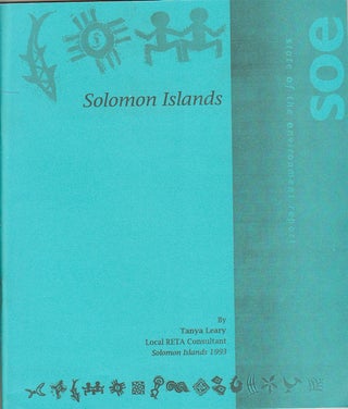 Stock ID #171951 Solomon Islands. State of the Environment Report. TANYA LEARY