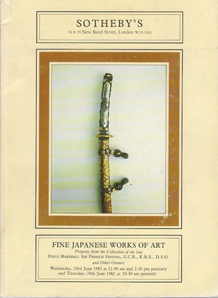 Stock ID #172072 Fine Japanese Works of Art