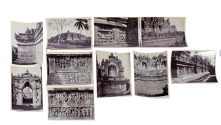 Stock ID #172252 10 Original Photographs of Borobudur c1900s. O. KURKDJIAN