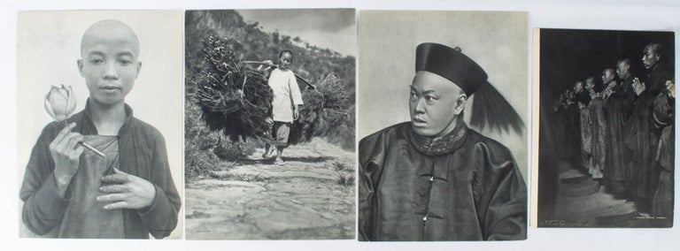 Stock ID #172285 Collection of 4 Chinese Photographic Reproductions from the 1930s. PIERRE VERGER CHIN-SAN-LONG, ARTHUR DE CARVALHO AND THERESE LE PRAT.