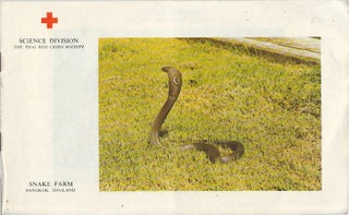 Stock ID #172297 Snake Farm. Queen Saovabha Memorial Institute. RED CROSS GUIDE TO SNAKES