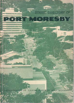 Stock ID #173032 Street Directory of Port Moresby. R. G. SURVEYOR GENERAL MATHESON