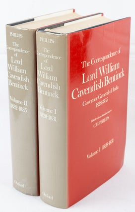 Stock ID #173041 The Correspondence of Lord William Cavendish Bentinck, Governor-General of...