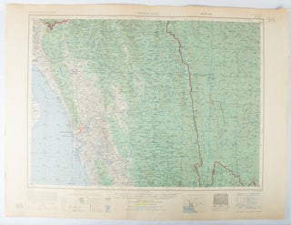 Stock ID #173072 Chittagong. CHITTAGONG AND SURROUNDING REGION - MAP