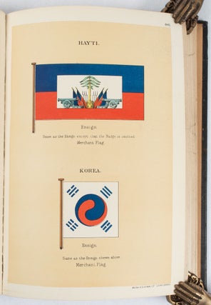 Drawings of the Flags In Use at the Present Time by Various Nations. Admiralty, 1907.