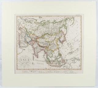 Stock ID #173439 Asia. ADOLF STIELER, FREDERIC VON AND BERGHAUS HERMANN STUPNAGEL