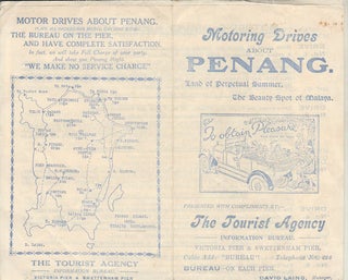 Stock ID #173481 Motor Drives About Penang. The Island of Perpetual Summer. EARLY 20TH CENTURY...